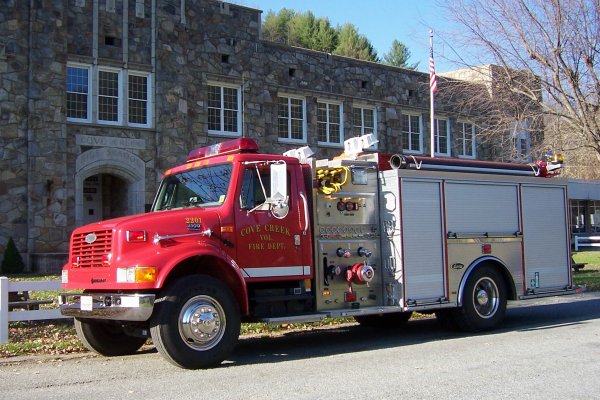 Cove Creek Fire Department Truck 2201